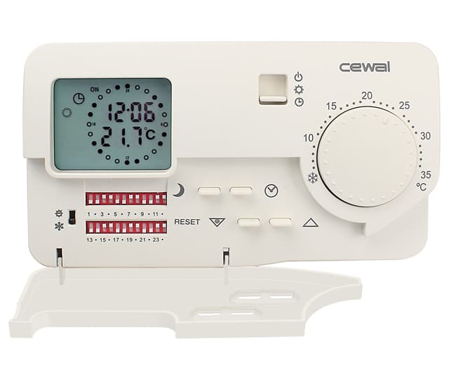 Cronotermostato Elettromeccanico Digitale Giornaliero Life 24 H CEWAL - 2