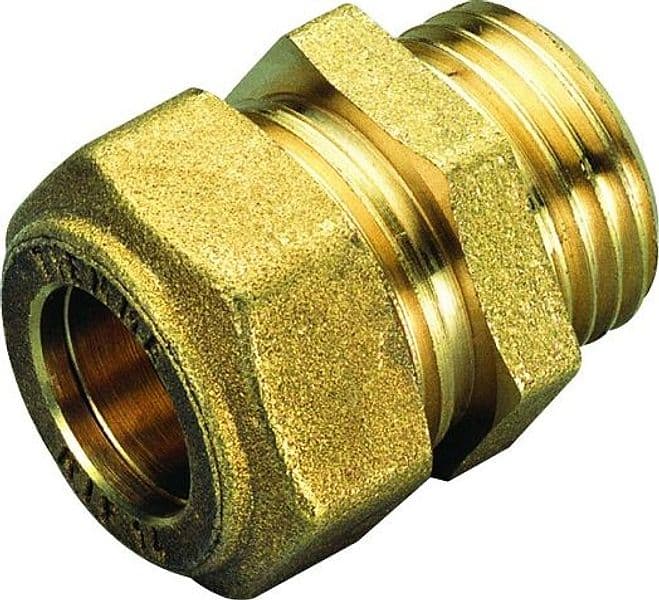 Raccordo Diritto Maschio per Gas con Tenuta o Ring Tiemme Raccorderie - 2