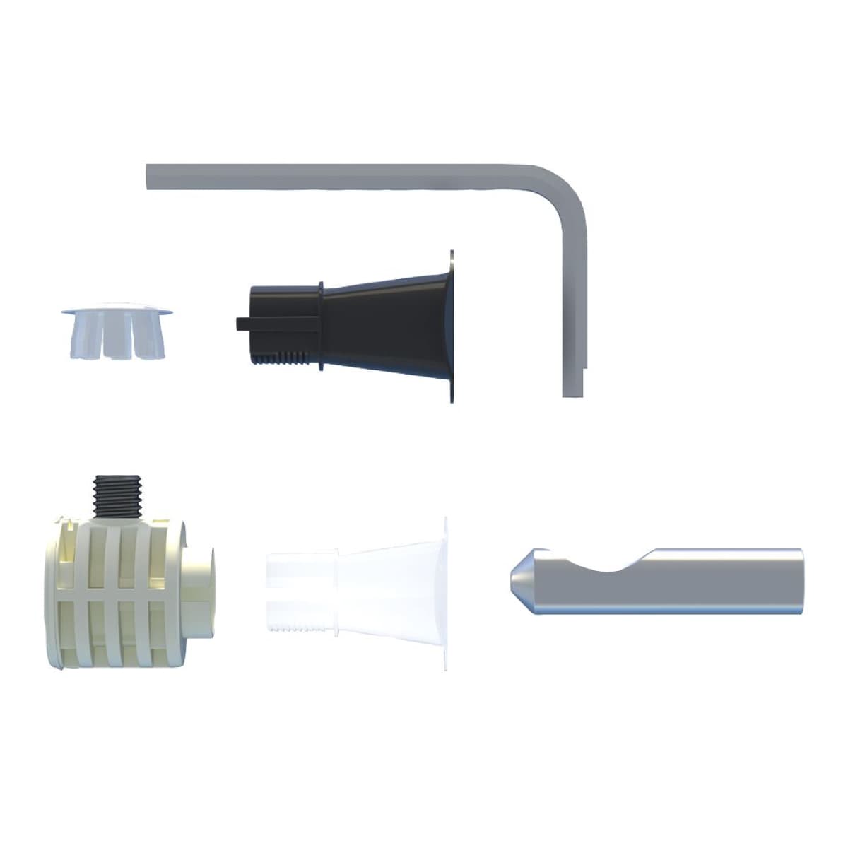Fissaggio Sanitari Sospesi WC e Bidet Per Installazione Fischer WB9BTU - 2