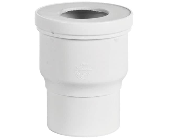 Manicotto WC Diritto Ø 100 Maschio Femmina NICOLL - 2