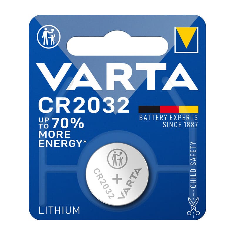 Varta Batteria a Bottone CR2032 Litio Bl 10,0 Blister - 2