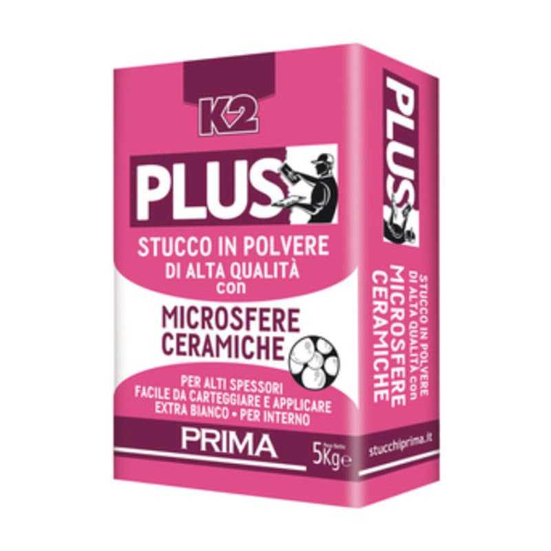 Stucco Plus Microsfere Ceramiche K2 da 5 kg 4 Pezzi - 2