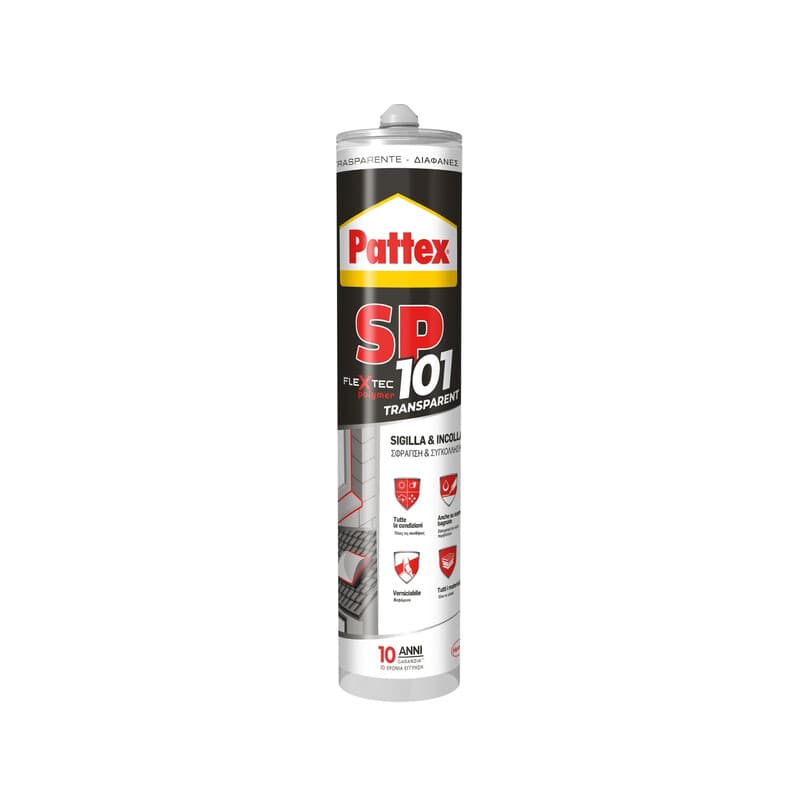 Silicone SP101 Trasparente 280 ml Cartuc Pattex Henkel Italia - 2