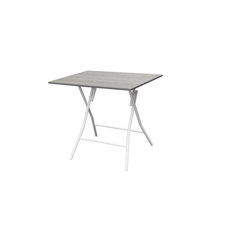 Tavolo Pieghevole Bingo Cm 60 x 80 Rovere Grigio - 2