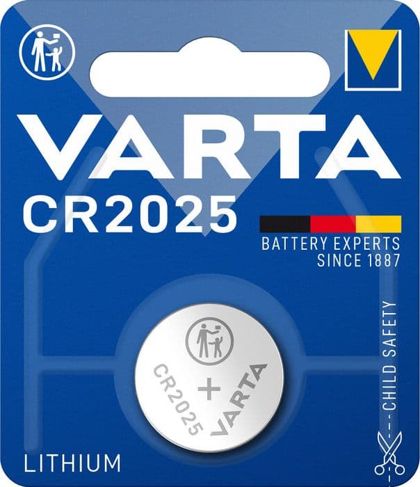 Varta Batteria a Bottone CR2025 Litio Bl 10 Blister – Idroweb