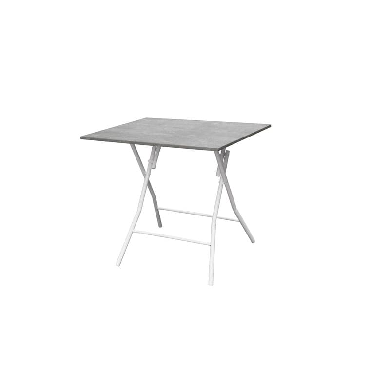 Tavolo Pieghevole Bingo Cm 60 x 80 Cemento - 2
