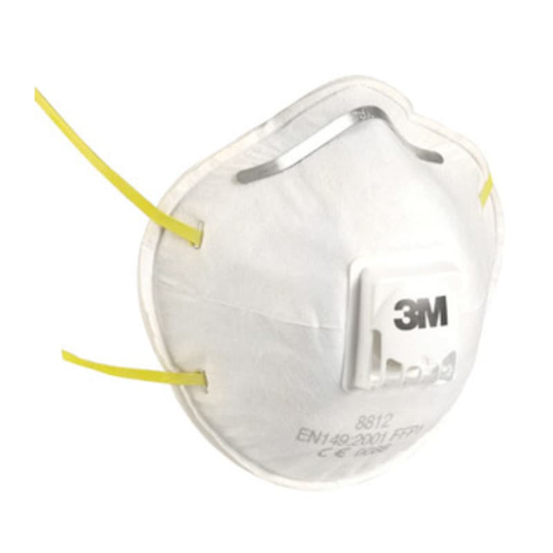 Bs Mascherina Protezione 3M FFP1 8812 1,0 Bs 2 Pezzi - 2