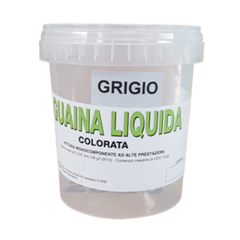 Guaina Liquida Resinosa Grigio 1 kg 9 Pezzi - 2