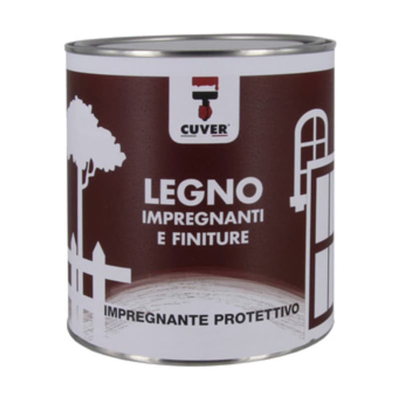 Impregnante Cuver 2,5 l Noce Chiaro Y02 Colorificio I.co.ri.p 2 Pezzi - 2