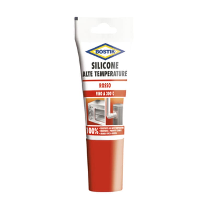 Silicone Sil 300 C Alte Temperat 60 ml Tubo Bostik 12 Pezzi - 2