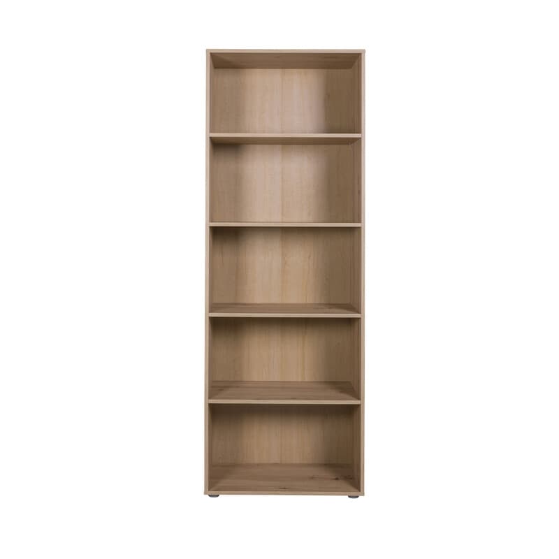 Libreria 4 Ripiani 69 x 35 x 200 cm H Rovere a - 2