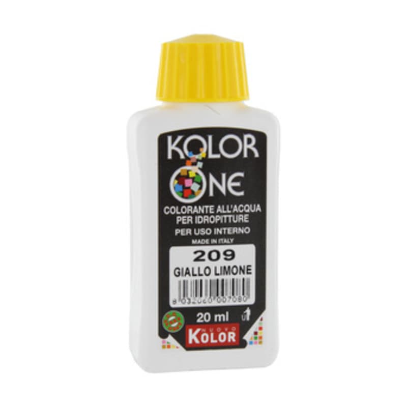 Colorante Kolor One 20 ml Giallo Limone 209 12 Pezzi - 2