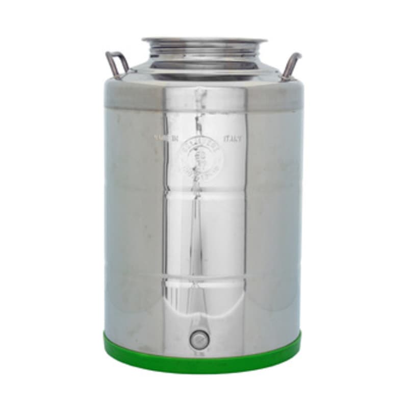 Contenitore Acciaio INOX per Olio 50 l Std Belvivere - 2