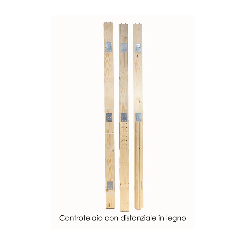 Controtelaio Legno Abete 8,5 x 2 x 215 cm Dist.legno - 2