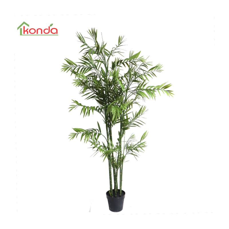 Pianta Bamboo Artificiale 180 cm 4 Pezzi - 2