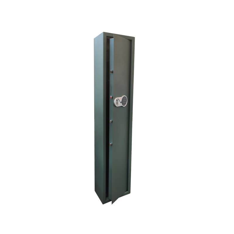 Armadio per Fucili 5 P Serratura Elettr. 31 x 21XH148 Cm - 2