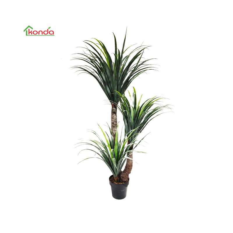 Pianta Dracena Artificiale 150 cm 4 Pezzi - 2