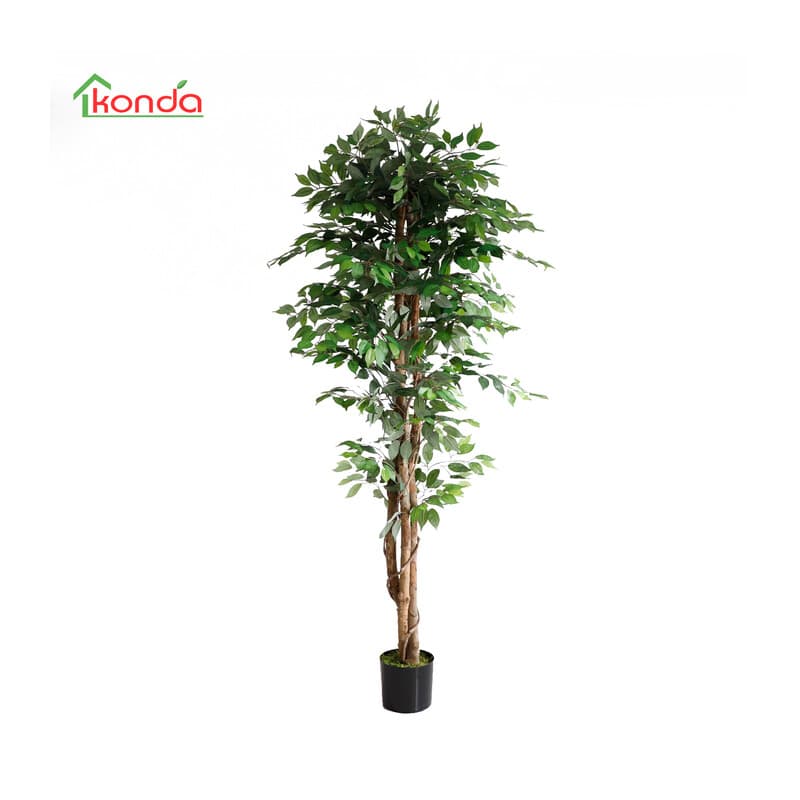 Pianta Ficus Artificiale 210 cm 2 Pezzi - 2