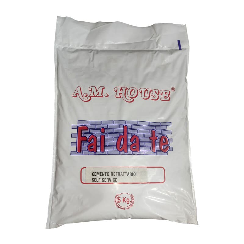 Cemento Refrattario da 5 kg Self Service 4 Pezzi - 2