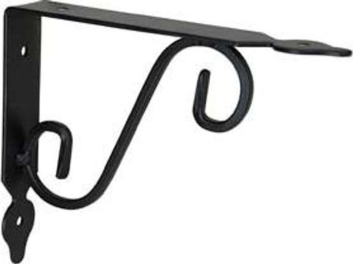 Mensole Ornamentali Brackets Extra Strong Nere 300 MMX30X280H 2 Pezzi - 2