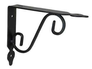 Mensole Ornamentali Brackets Extra Strong Nere 300 MMX30X280H 2 Pezzi - 2