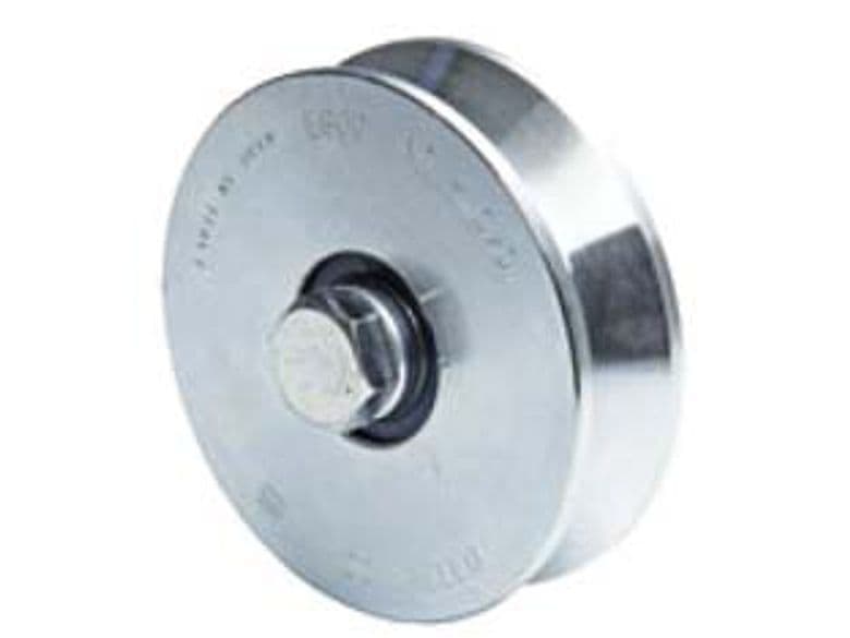 Ruota Cancelli Gola V ART.305 120 MMX34, M14X70 Comunello 2 Pezzi - 2