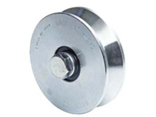 Ruota Cancelli Gola V ART.305 120 MMX34, M14X70 Comunello 2 Pezzi - 2