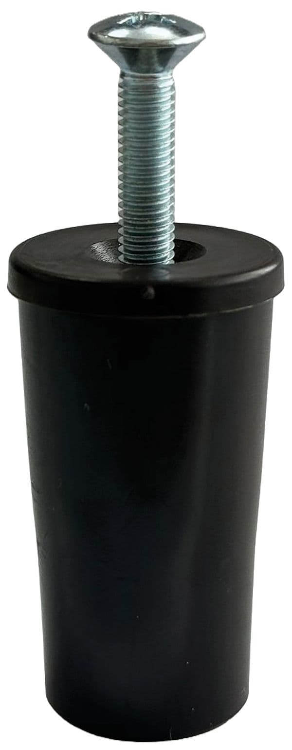 Paracolpo per Tapparelle con Rondella e Vite Colore Marrone Mm 41 50 Pezzi - 2