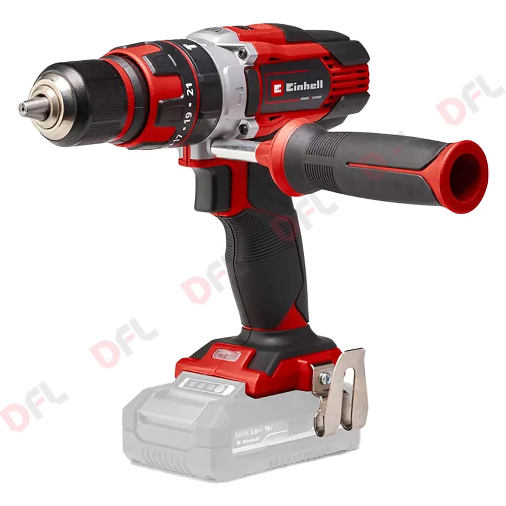 Trapano Avvitatore a Batteria con Percussione Li i Solo Einhell Te Cd 18 48 - 2