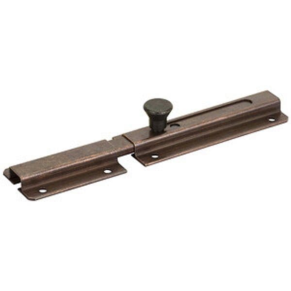Catenacciolo Orizzontale Ferro Bronz 200 mm Aldeghi Luigi Spa 10 Pezzi