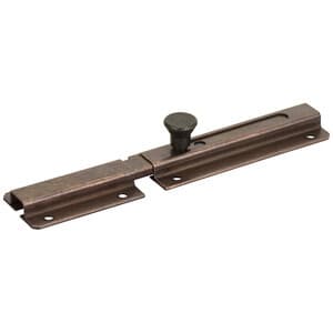 Catenacciolo Orizzontale Ferro Bronz 200 mm Aldeghi Luigi Spa 10 Pezzi - 2