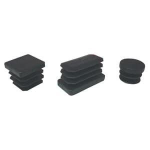 Bl Puntale Alettato 20 x 20 mm Nero 5,0 Blister 8 Pezzi - 2