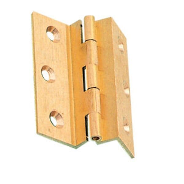 Cerniera Fresata con Collo Ottone Bron 50 x 40 mm* Mariva 24 Pezzi - 2
