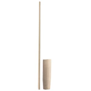 Scopa in Legno Extra 150 cm Manico per 10 Pezzi - 2