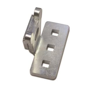 Portalucchetto Panzer Vert Acc Zinc 100 x 14 x 50 mm 2 Pezzi - 2