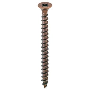 Viti per Legno T. S. P. Bronzate 5 x 30 Ambrovit 2,0 Centinaia - 2