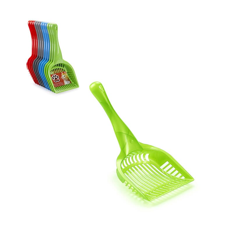 Paletta per Lettiera Verde Rosso Blu Grigio 12 Pezzi - 2