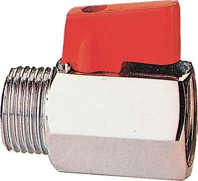 Valvola a Sfera Mini Maschio Femmina Gr 1/2* Pl ART.126 Itap 6 Pezzi - 2