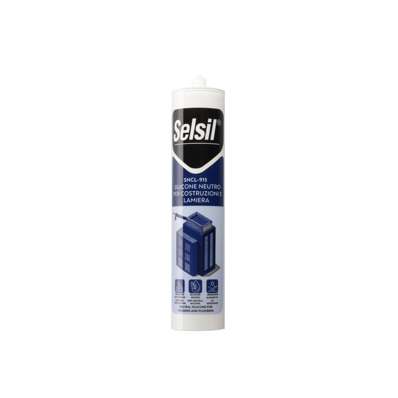 Silicone Neutro Testa di Moro 310 ml Selsil 25 Pezzi - 2