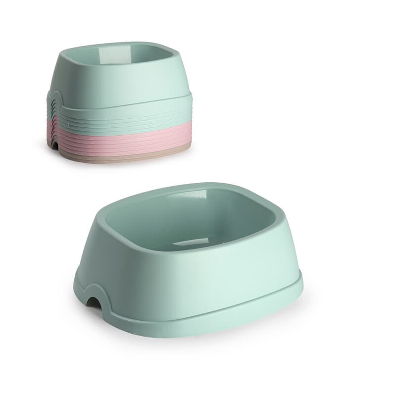 Ciotola Animali Mis.l Ver Rosa Tort. 26 x 22,5 x 9,5 12 Pezzi - 2