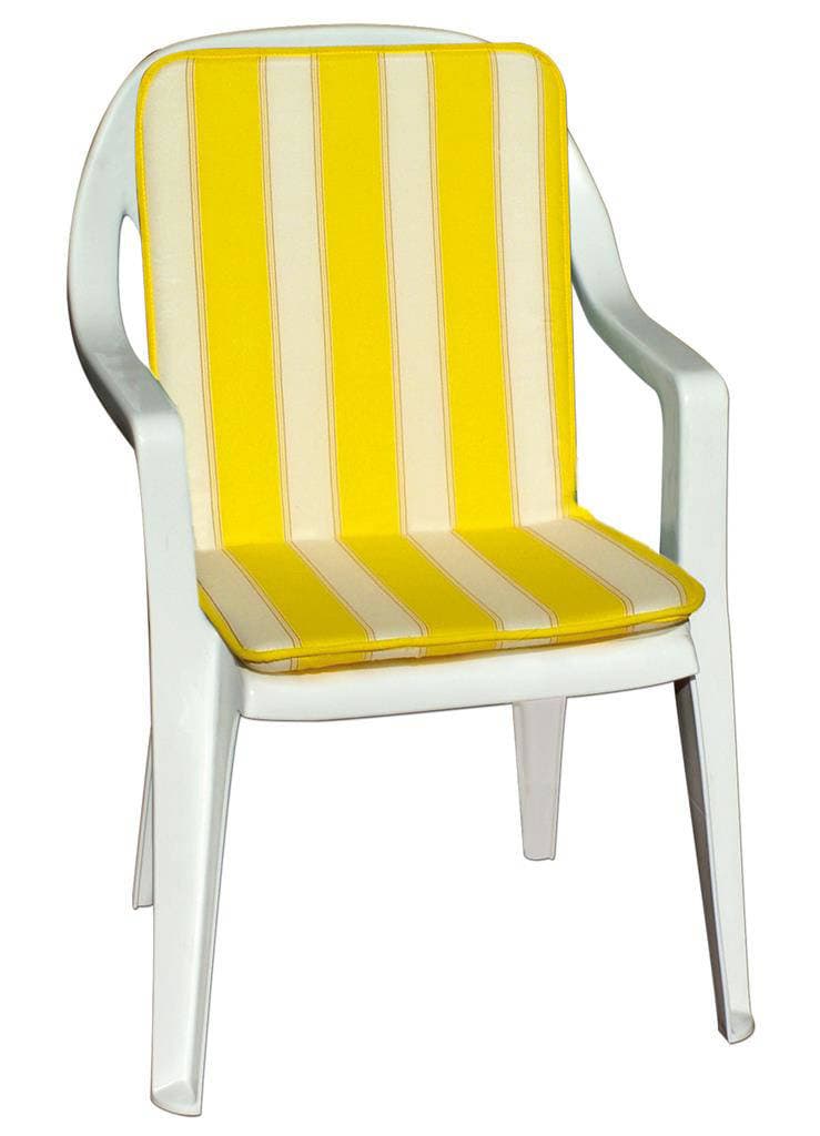 Cuscino Schienale Basso Double Rigato Antracite 8 Pezzi - 2