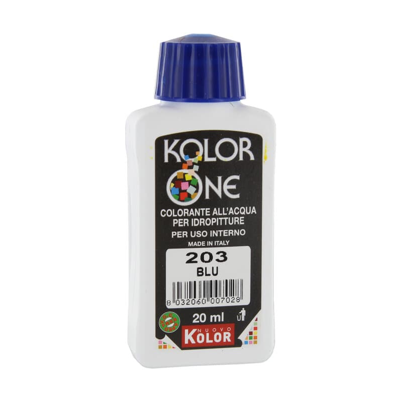Colorante Kolor One 20 ml Blu 203 12 Pezzi - 2