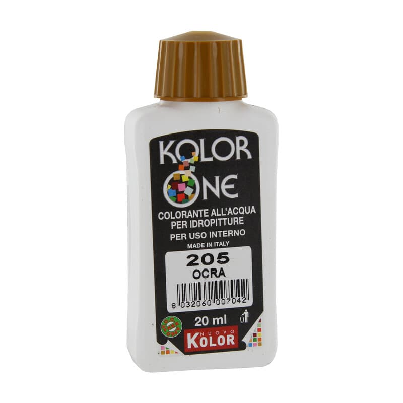 Colorante Kolor One 20 ml Ocra 205 12 Pezzi - 2