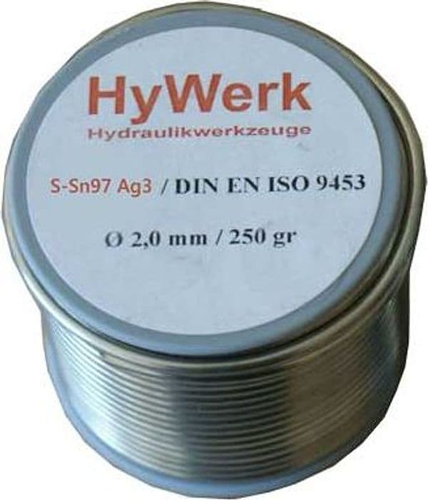 Lega per Brasatura Ssn 97 AG3 3% Argento Hywerk - 2