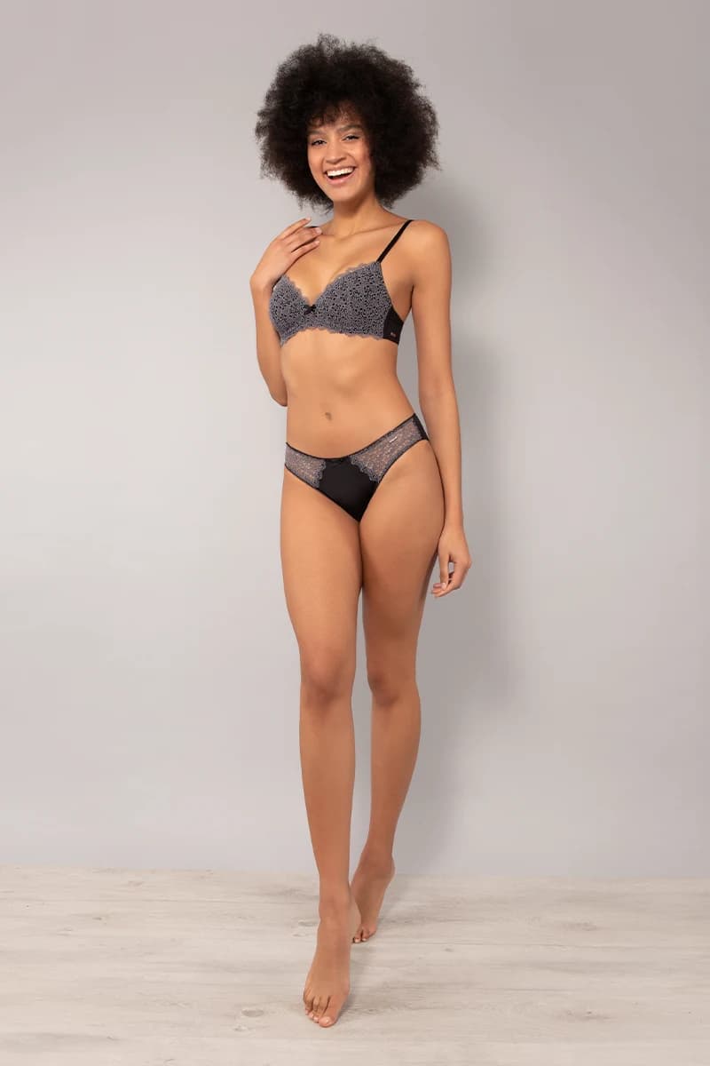 VERDISSIMA | Slip in microfibra e pizzo Macramé in Bikini e Slip You Store - Messina, commercioVirtuoso.it