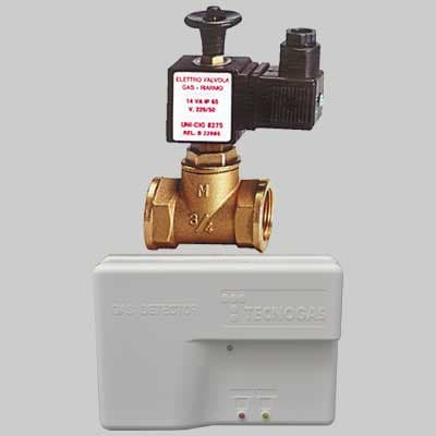 Minikit Gasbloc GPL Elettrovalvola a Riarmo Manuale ½ Made in Italy - 2