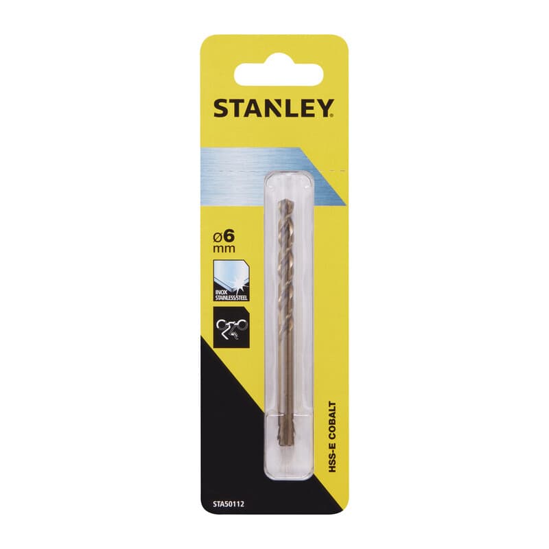 Piranha Stanley STA50112 X50112 Punta al Cobalto 6 mm - 2