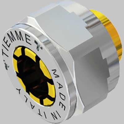 Adattatore Cromato per Tubo Rame Dm 12 24 x 19 Tiemme - 2