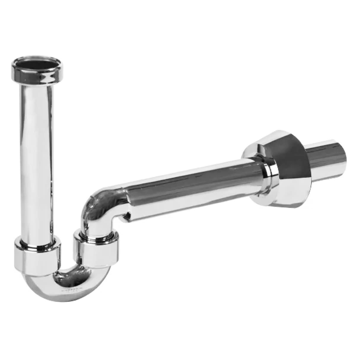 SIFONE TONDO IN ABS CROMATO PER BIDET 11/4 X 32MM   GEBERIT - 2