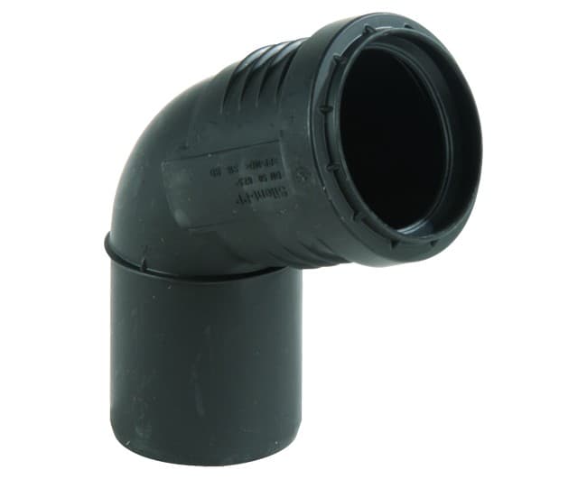 Curva 675 ° ad Innesto in PP con Guarnizione Serie Silent Ø 90 Geberit - 2